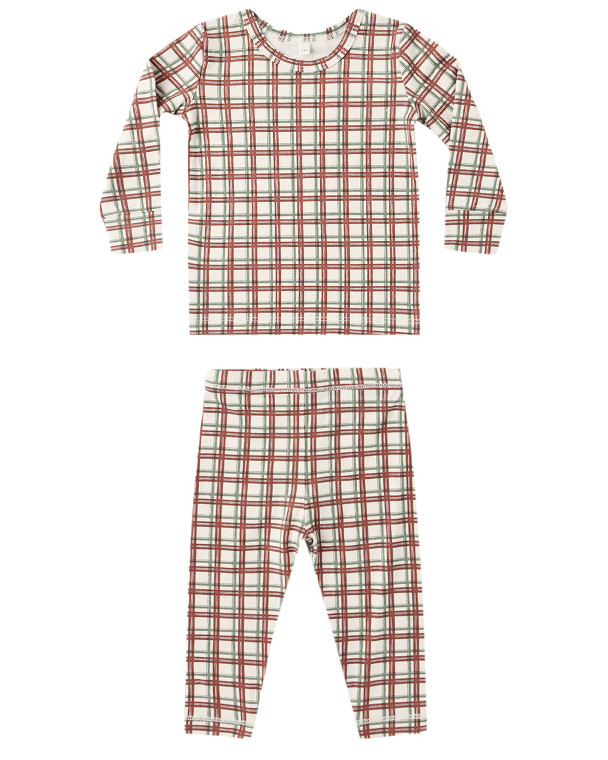 Redwood Check Bamboo Pajama Set