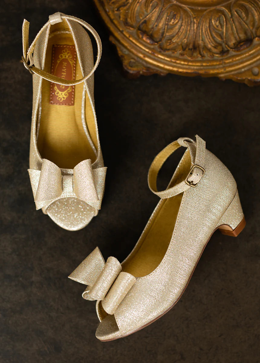 Light Gold Valeria Heel