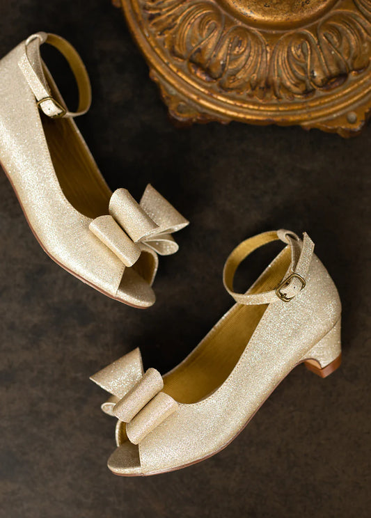 Light Gold Valeria Heel