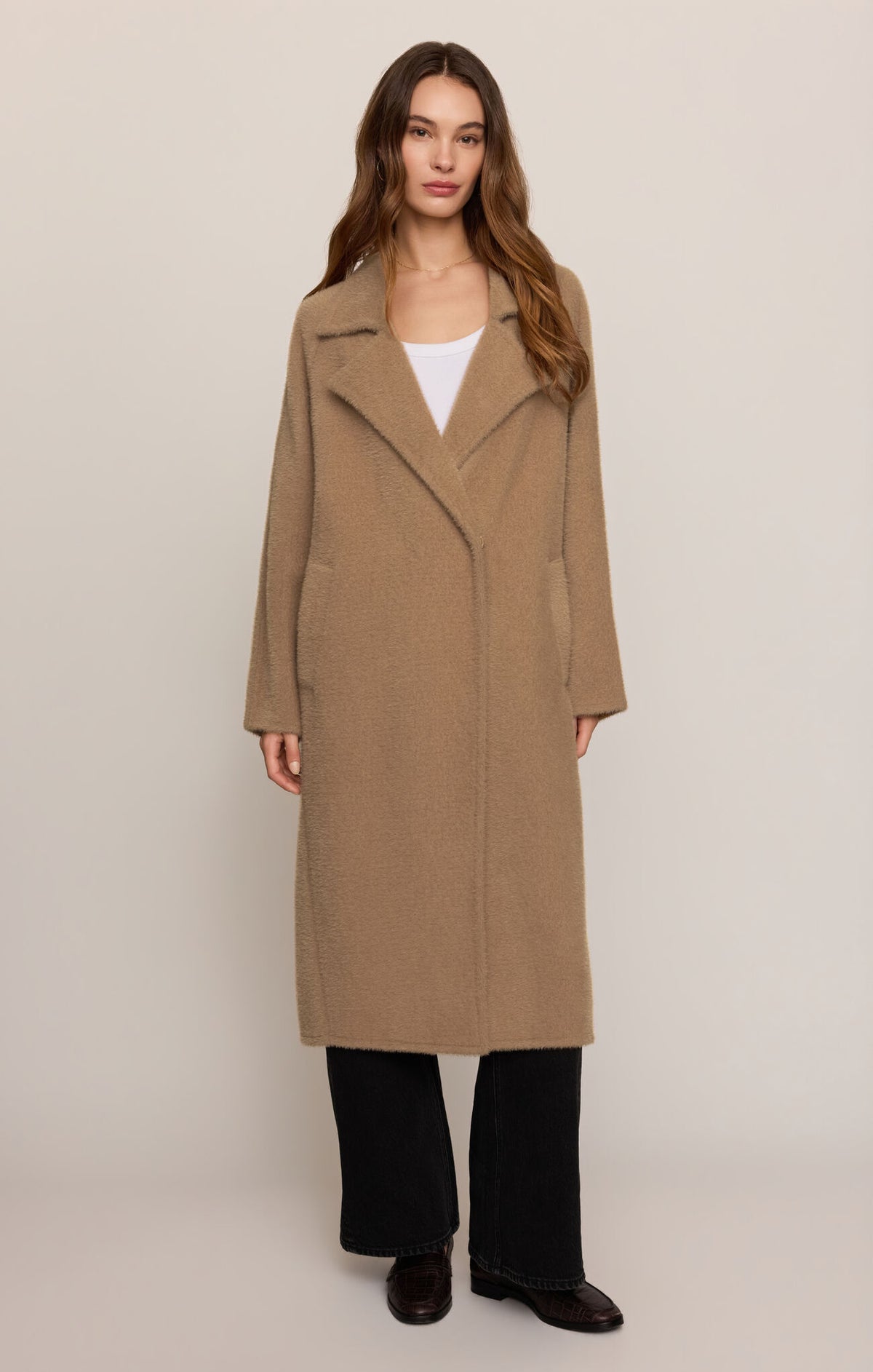 Crosby Cocoon Coat - Light Toffee