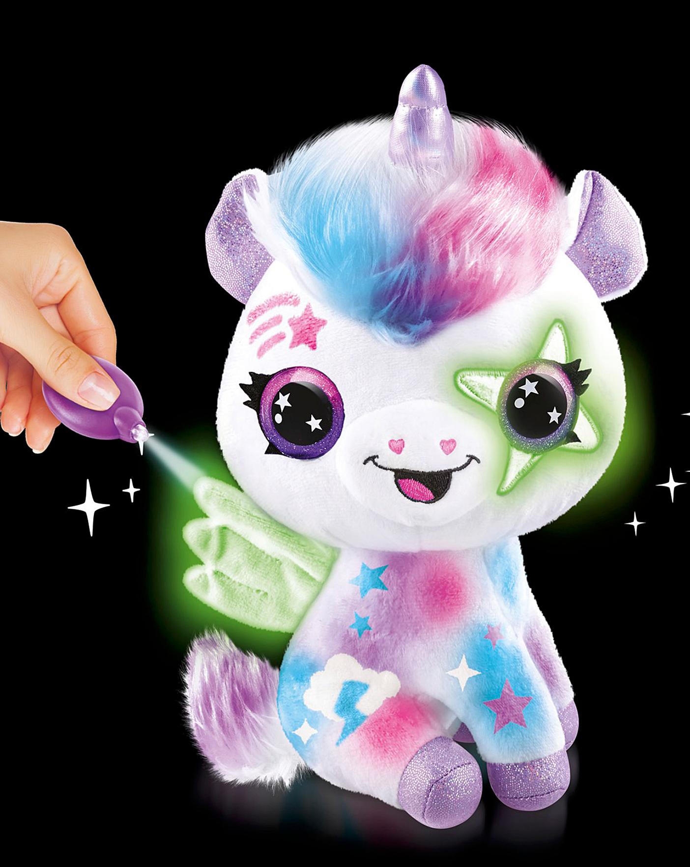 Air Brush Plush Glow Unicorn