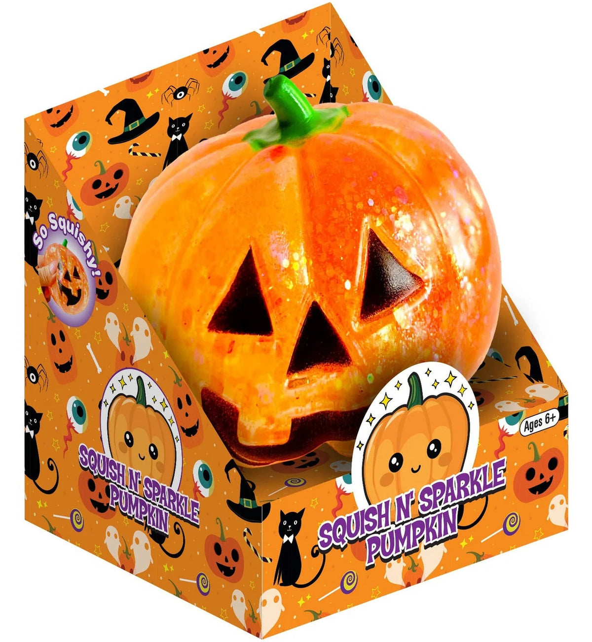 Squish N' Sparkle Pumpkin
