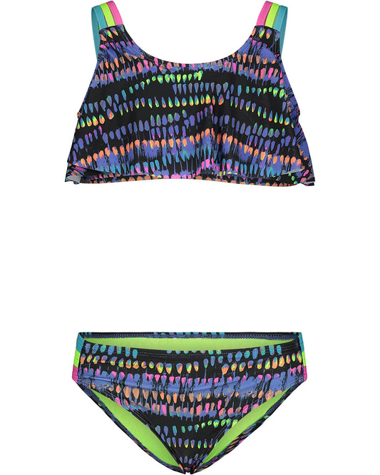 Multi Color Black Swim Set