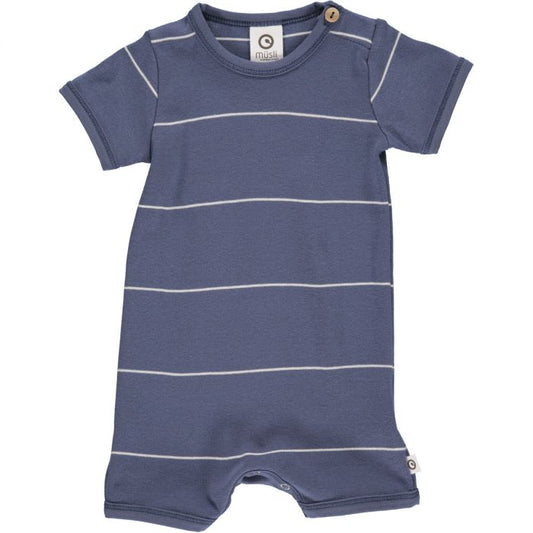 Indigo Stripe Rib Beachbody