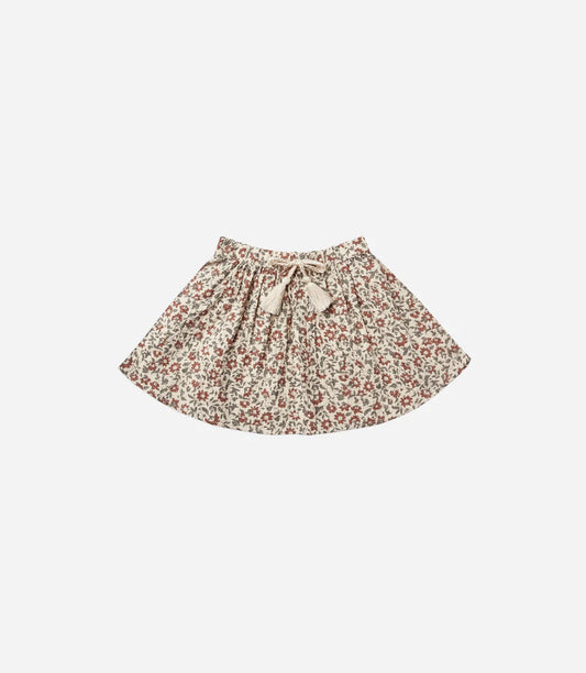 Vintage Floral Mini Skirt