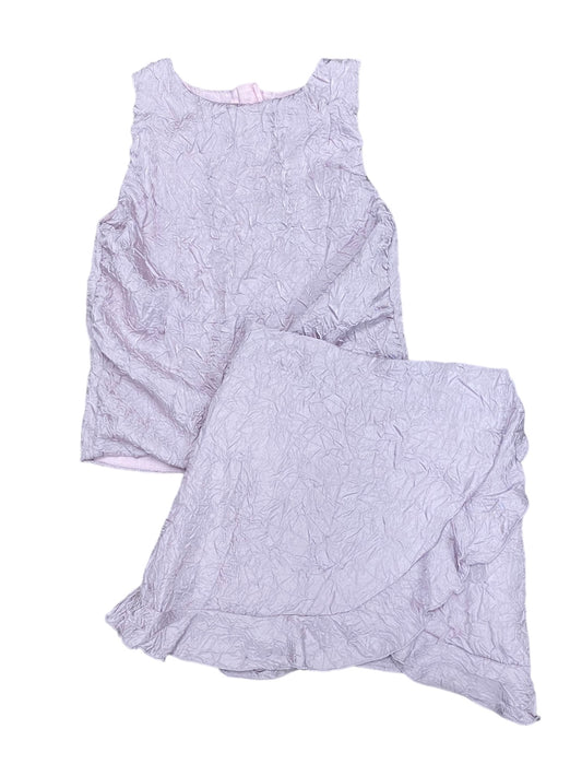 Lilac Ruffle Skirt