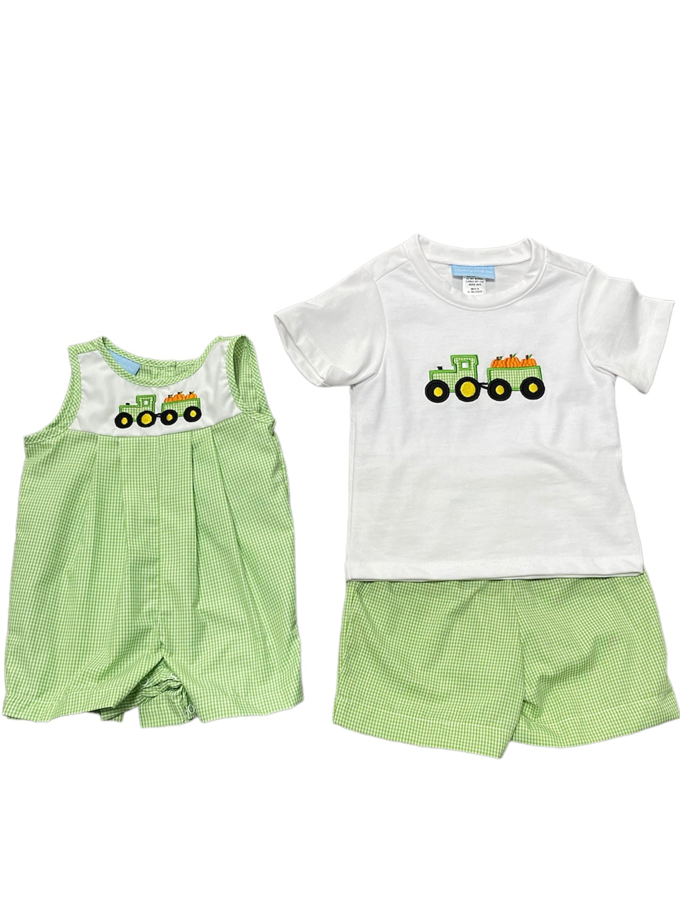 Pumpkin Tractor Shortall