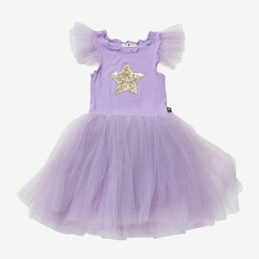Purple Spangle Tutu Dress