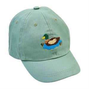 Green Duck Embroidered Hat