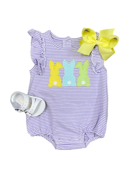 Bunnies Appliqué Bubble