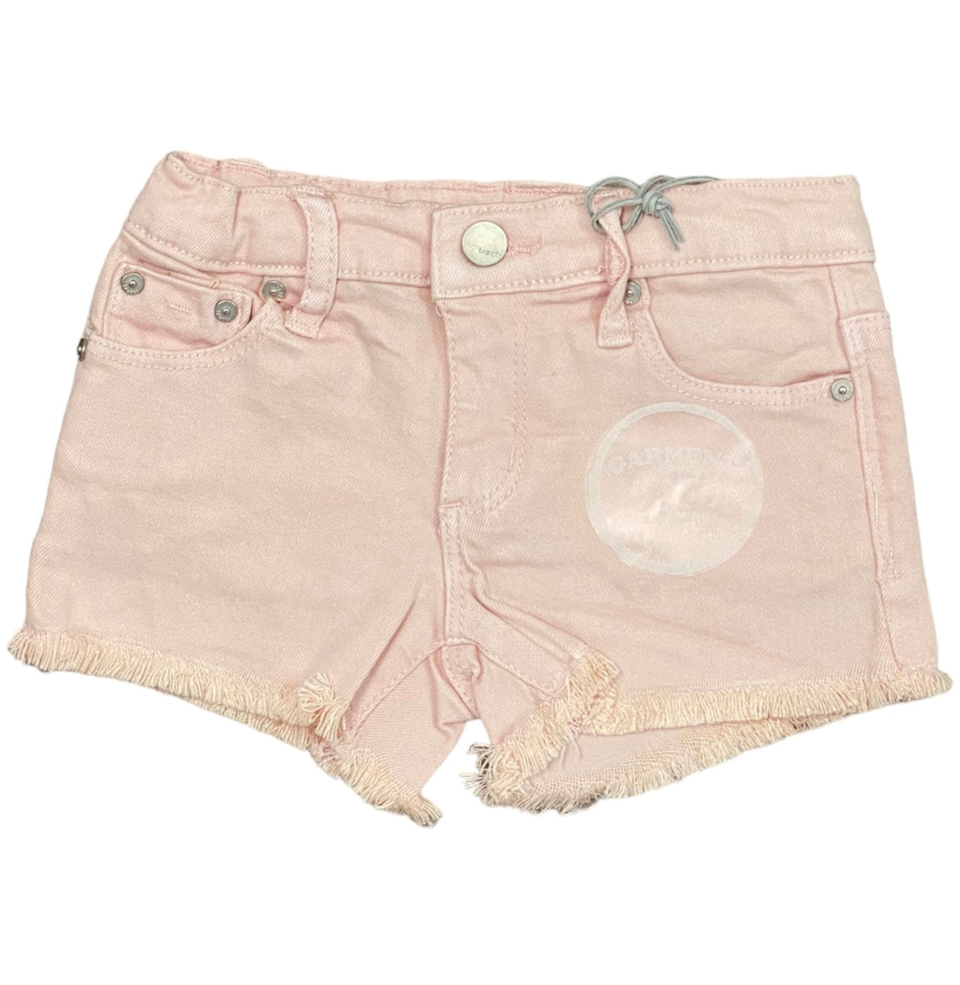 Ice Pink Jean Shorts