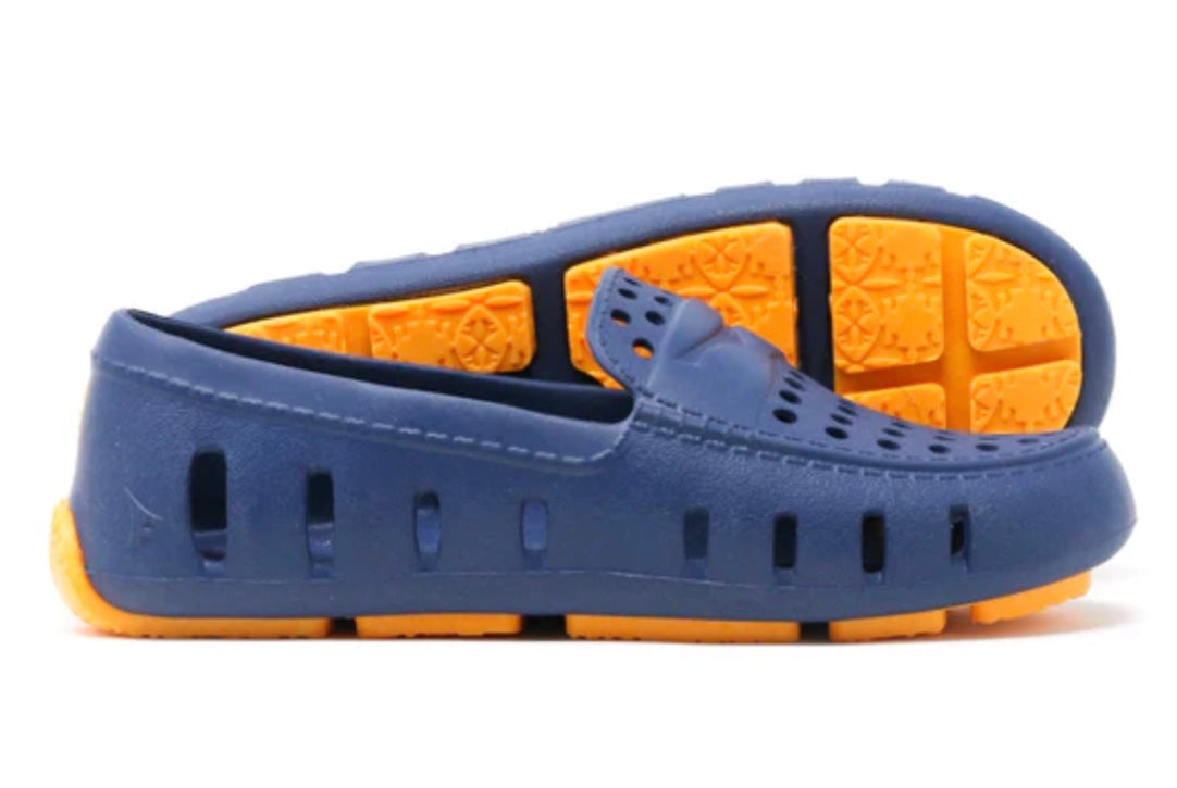 Navy/Orange Floafers