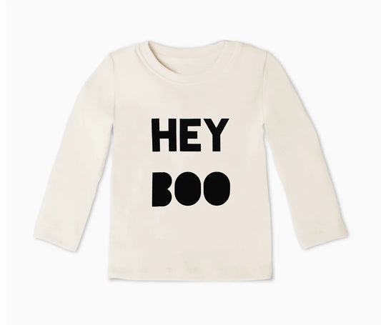Hey Boo LS Shirt