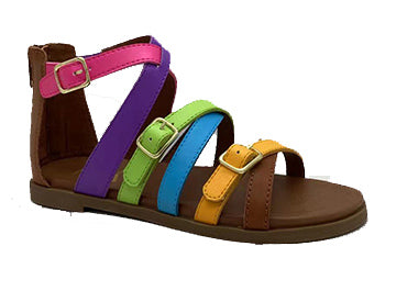 Crysan Tan/Multi Sandals