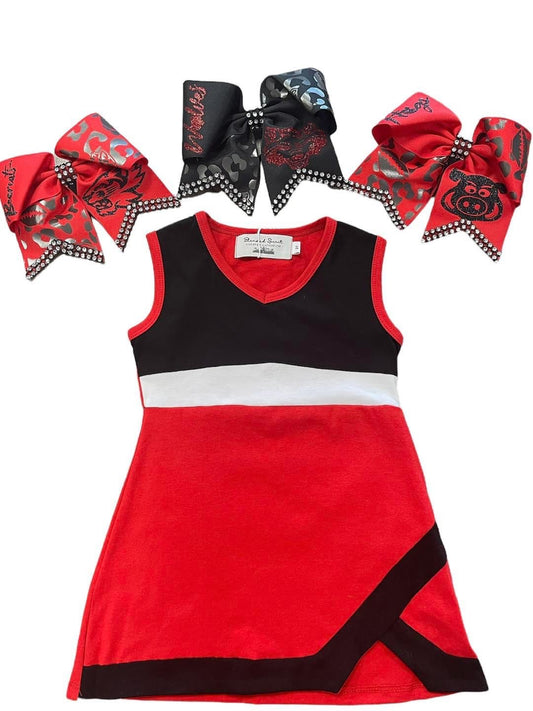 Red/Black Cheer Dress