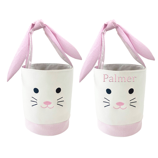 Pink Bunny Basket