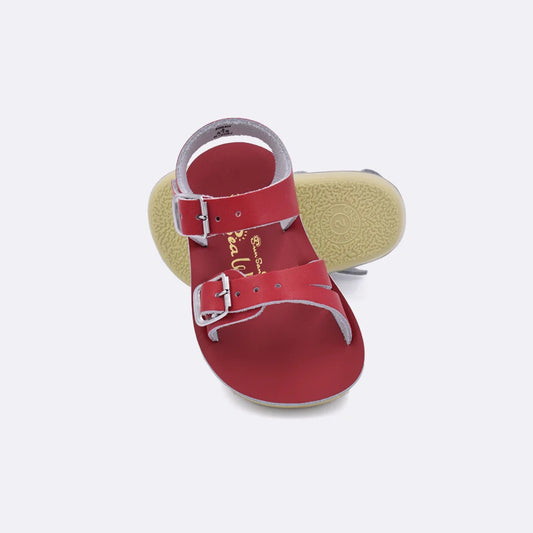 Red Surfer Sandals