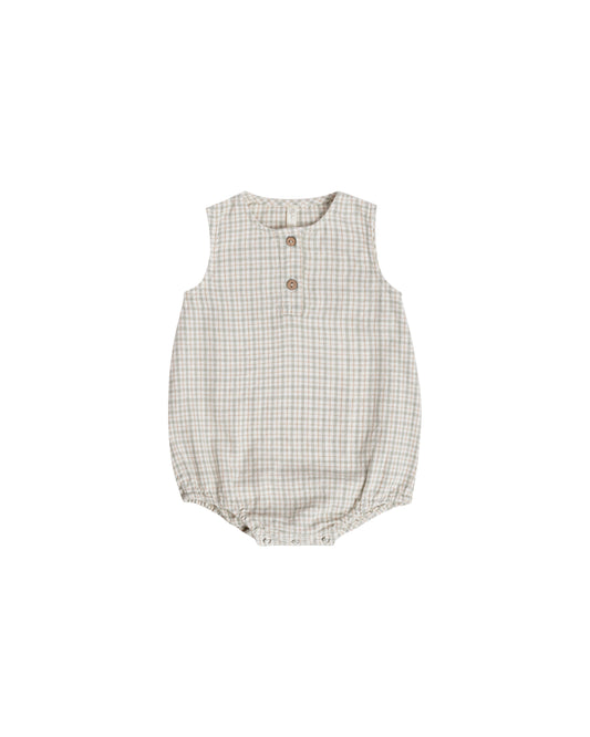 Laurel Plaid Beau Romper