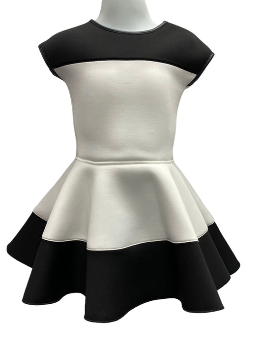 Black/White Scuba Dress