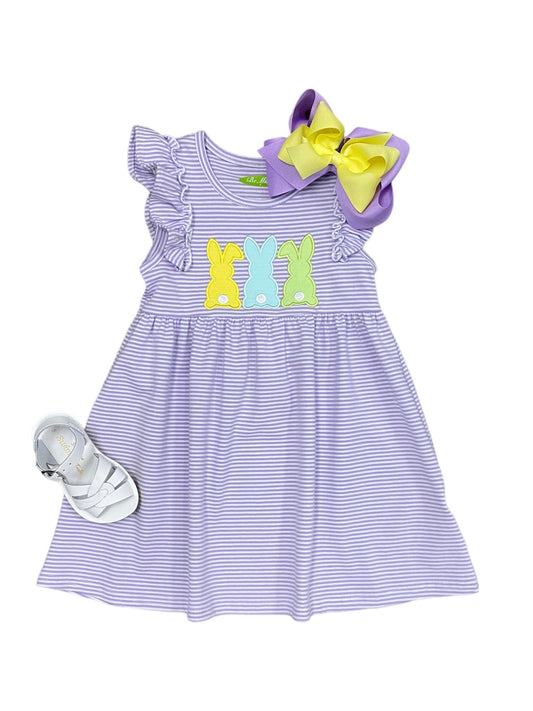 Bunnies Appliqué Dress
