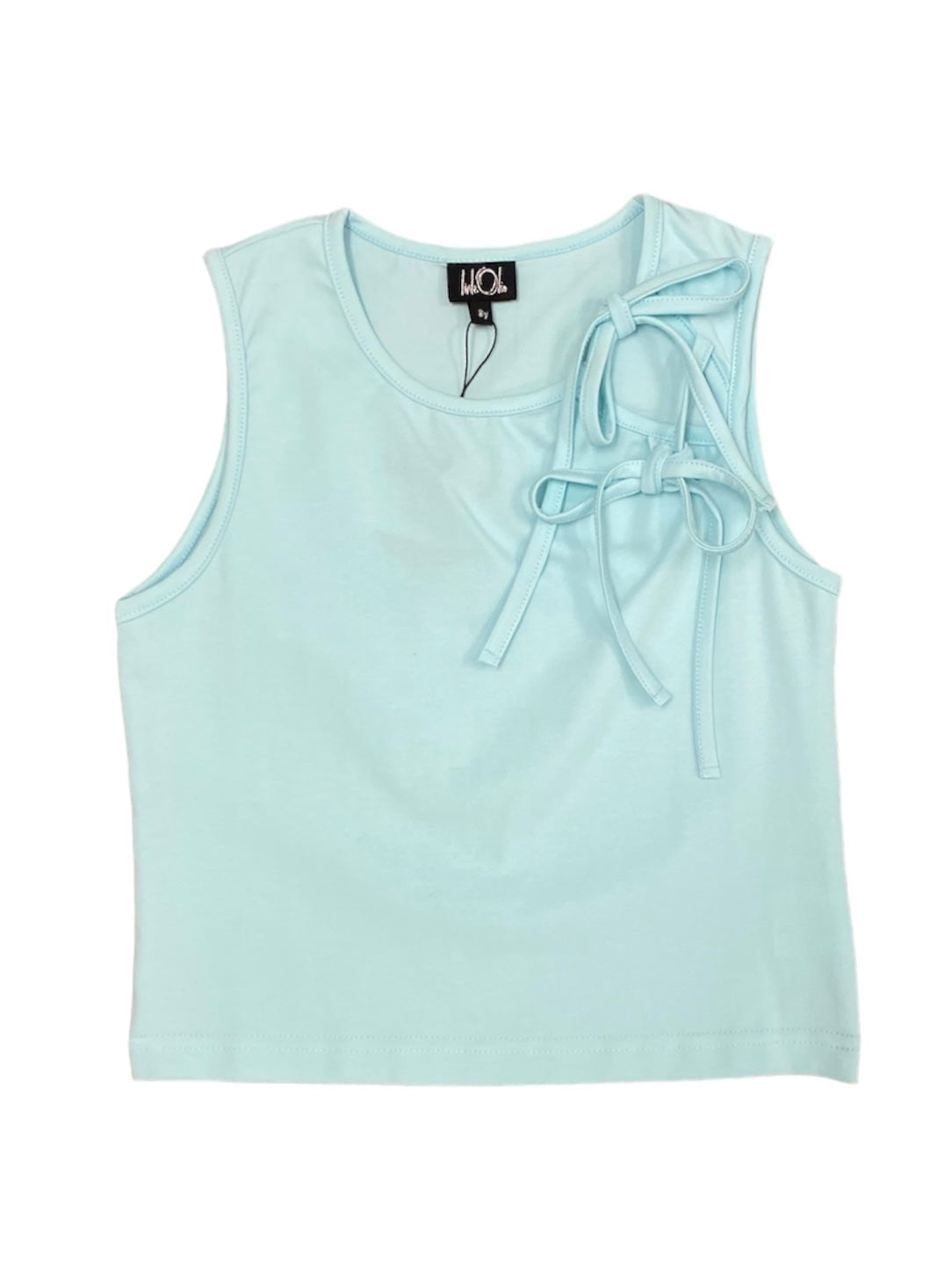 Aqua Tie Tank Top