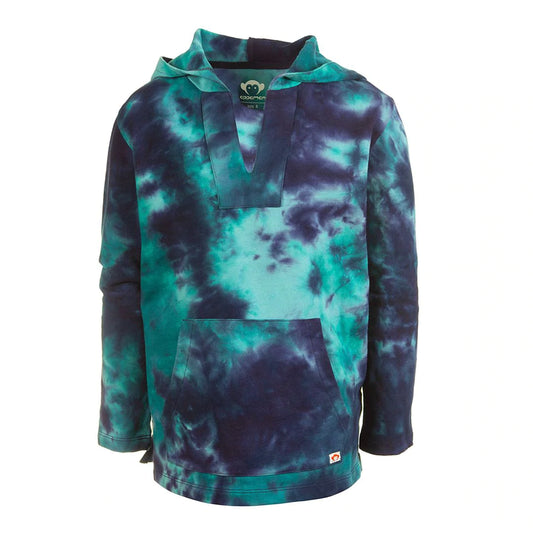 Baja Pullover Ocean Tie Dye