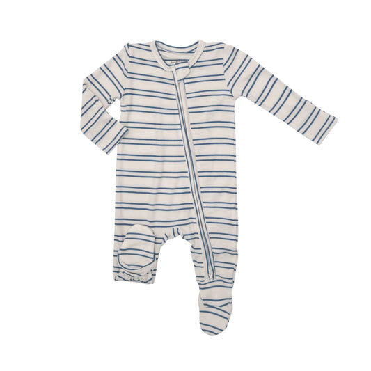 Blue Stripe 2-Way Footie