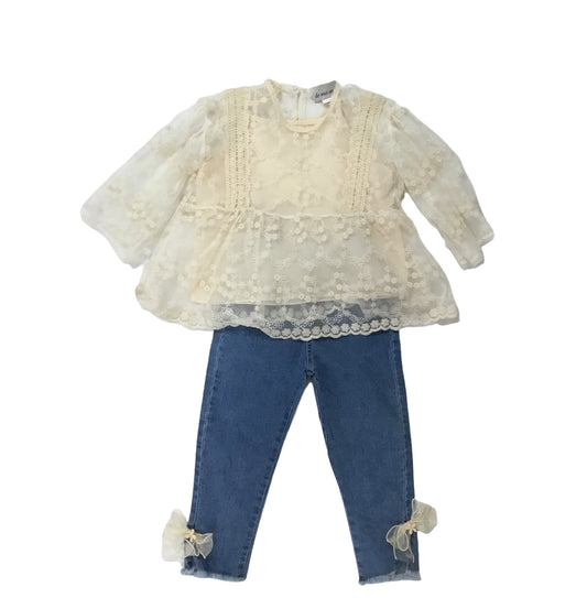 Lace Long Sleeve Top