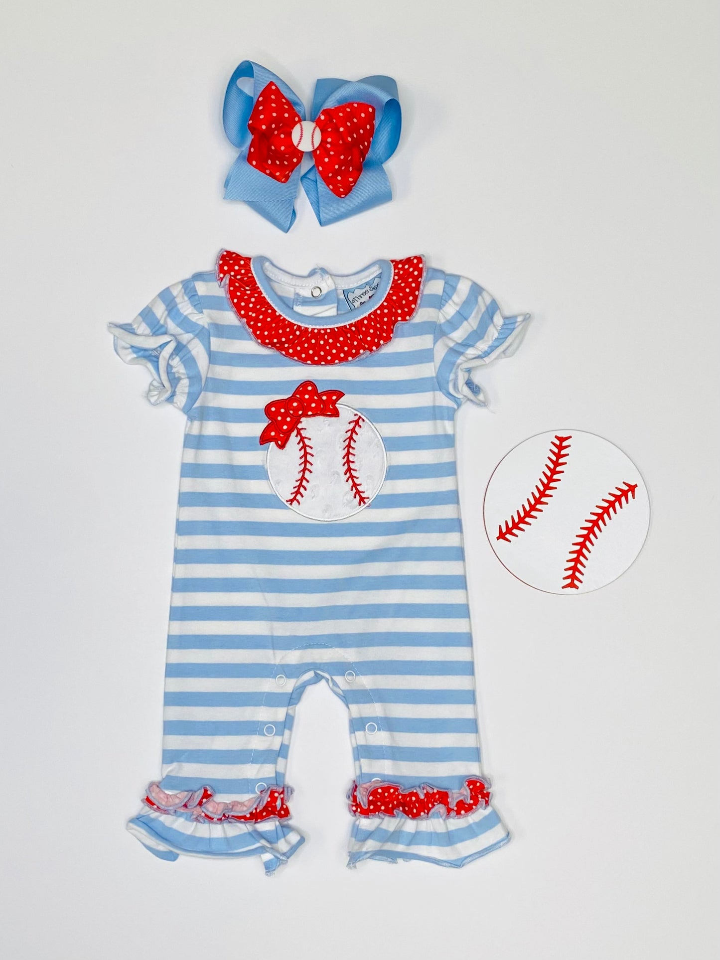 Baseball Romper
