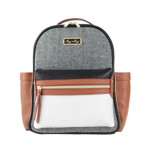 Coffee & Cream Mini Diaper Bag