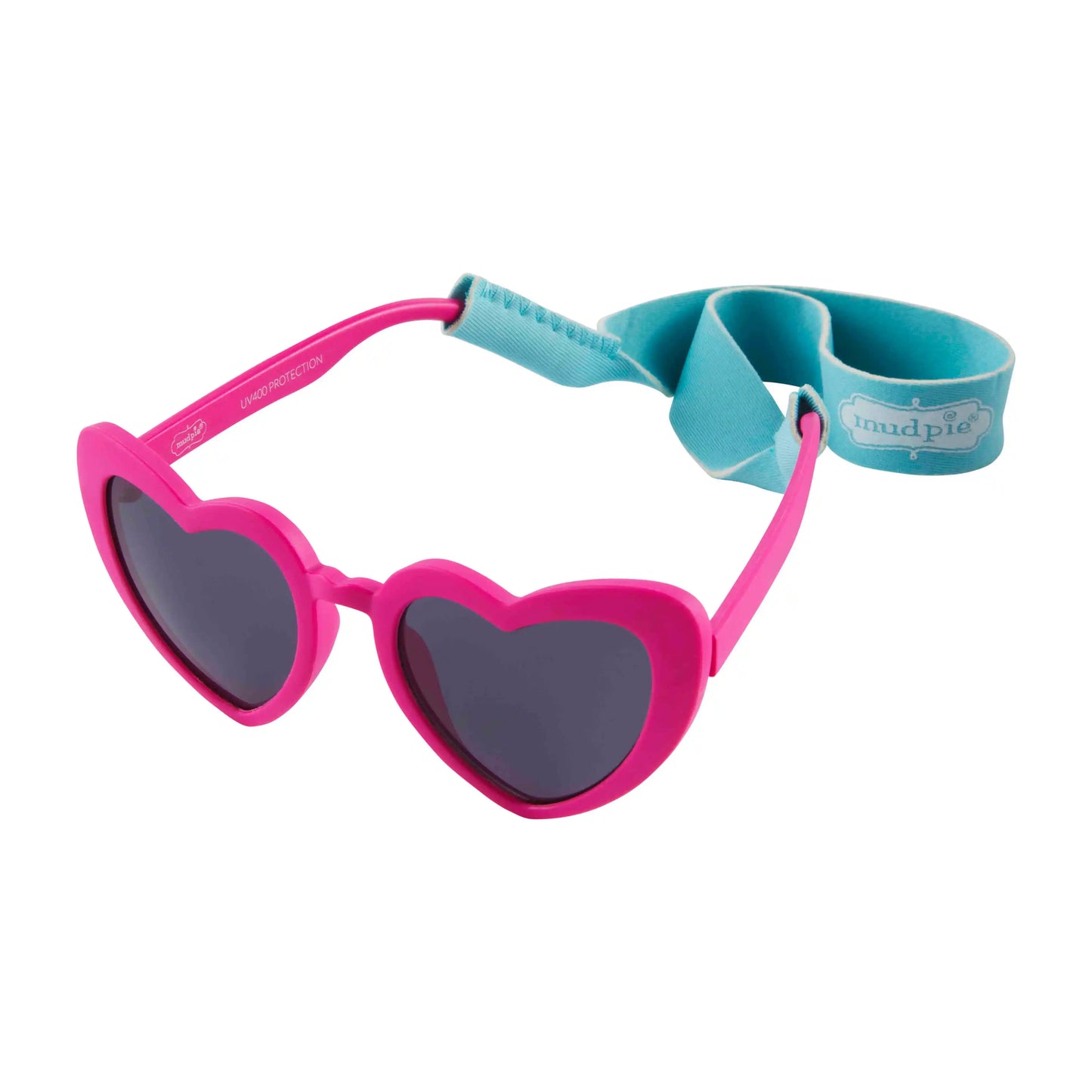 Hot Pink Heart Toddler Sunglasses
