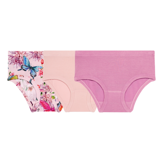 Watercolor Butterfly Underwear Set