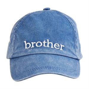 Blue Brother Embroidered Baseball Hat