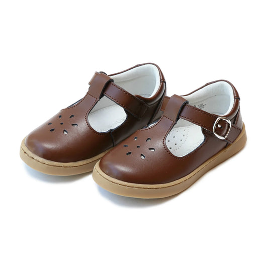Brown Chelsea T-Strap