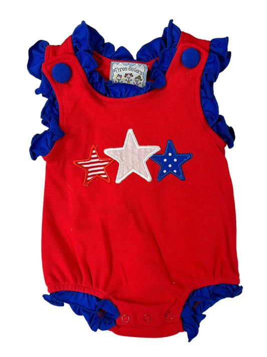 Patriotic Stars Onesie