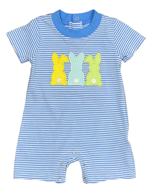 Bunnies Appliqué Boy Bubble