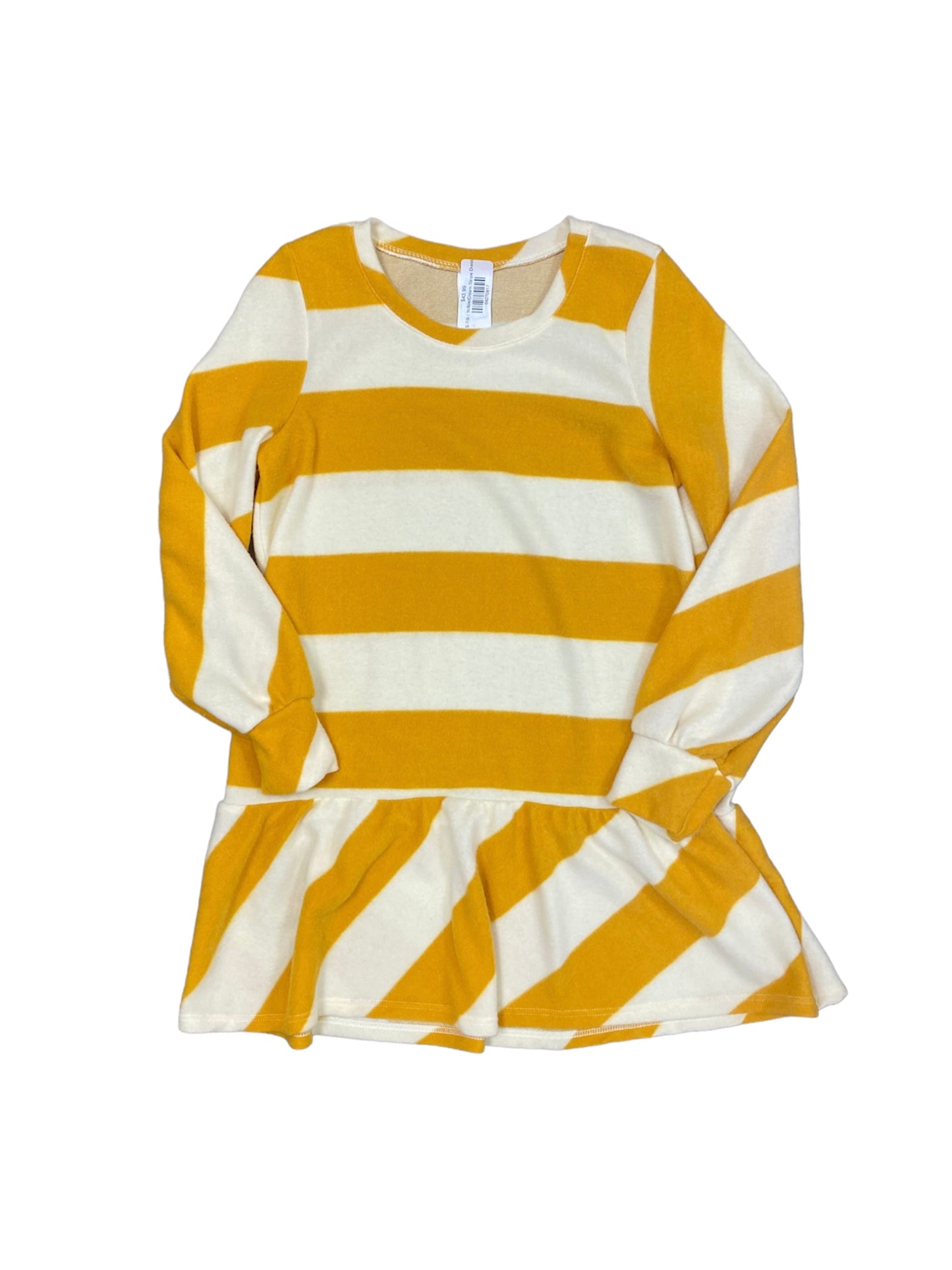 Yellow/Cream Stripe Dress