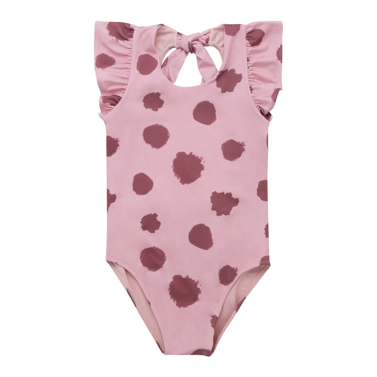 Pink Ruffle Swim Suit