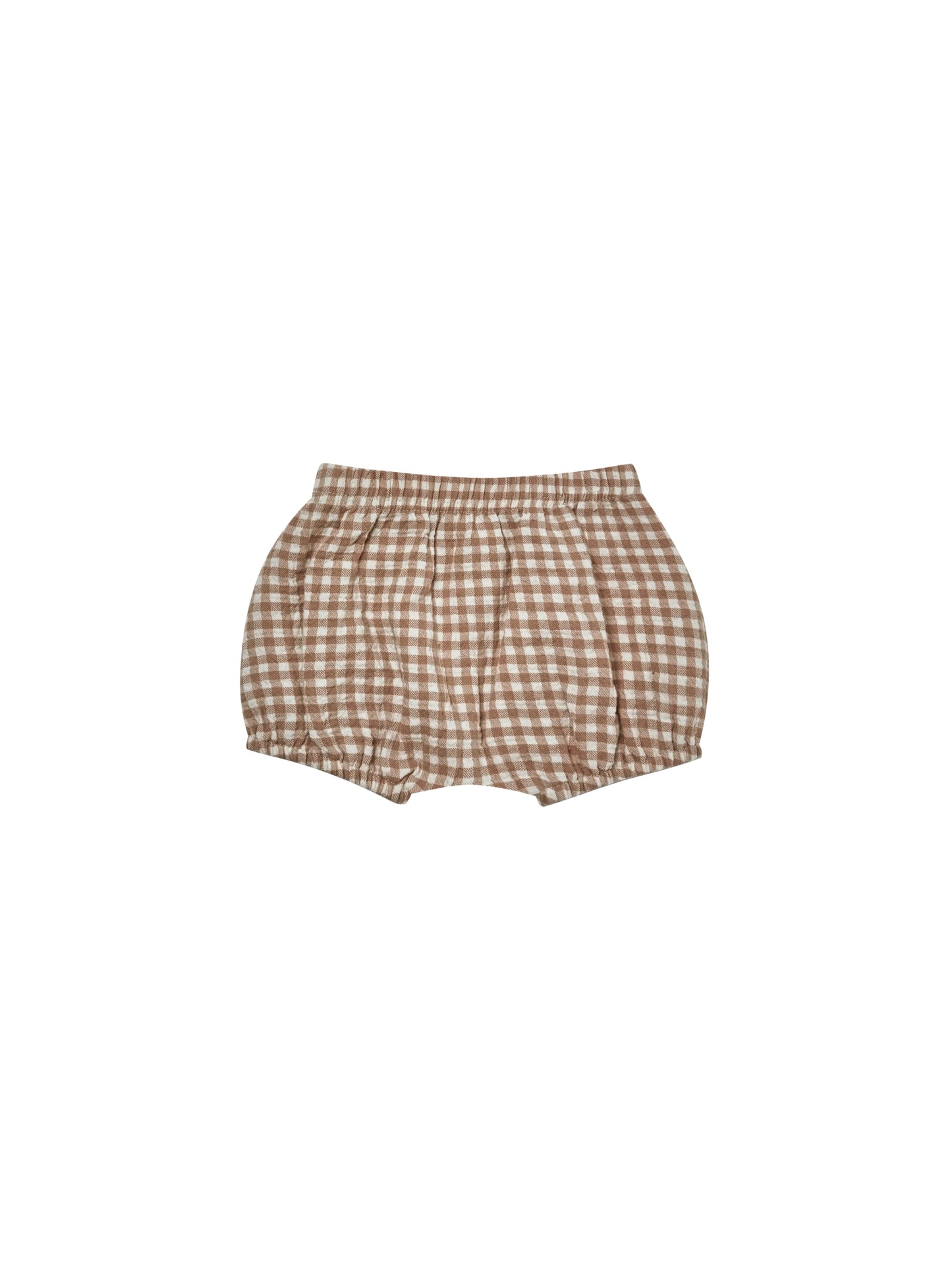 Cocoa Gingham Woven Bloomer