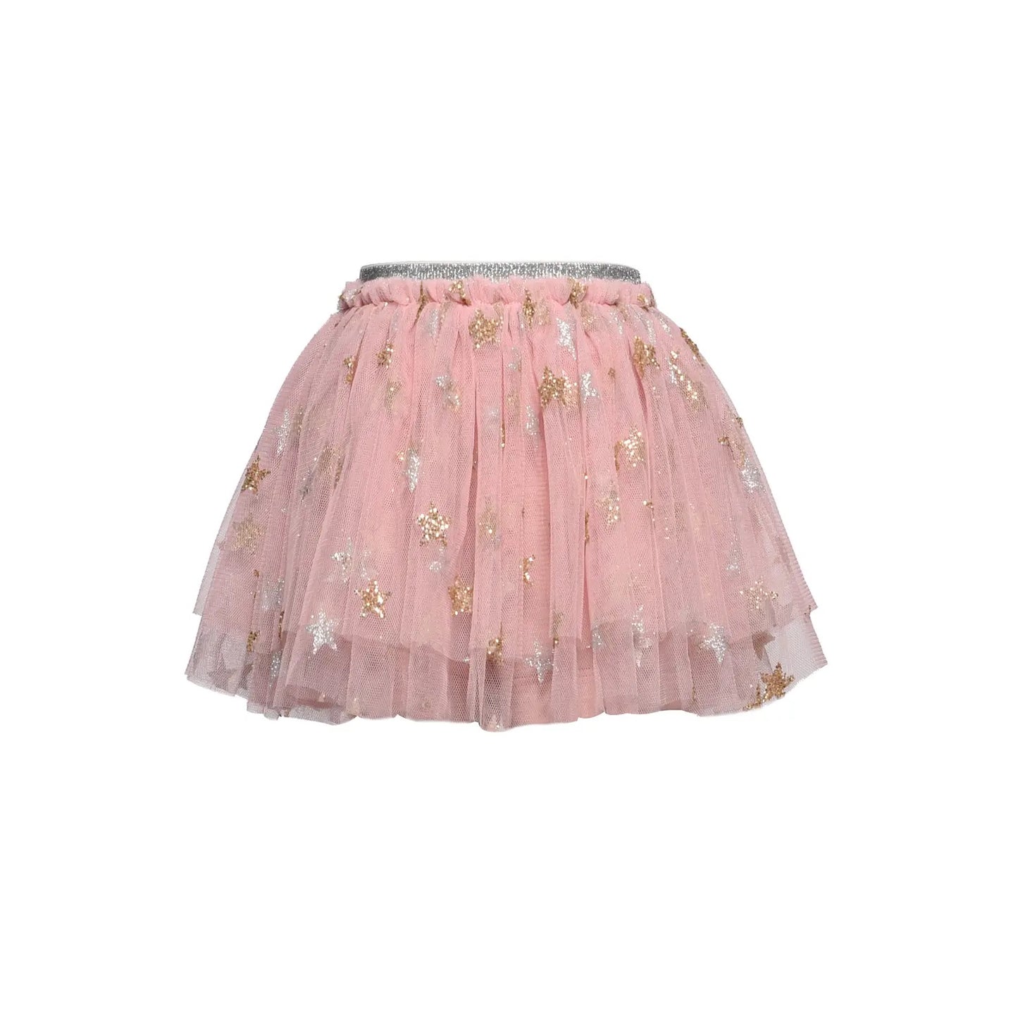 Pink Star Mesh Tutu Skirt