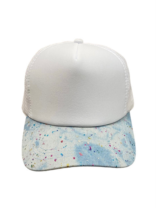 Plain Splatter Trucker Hat