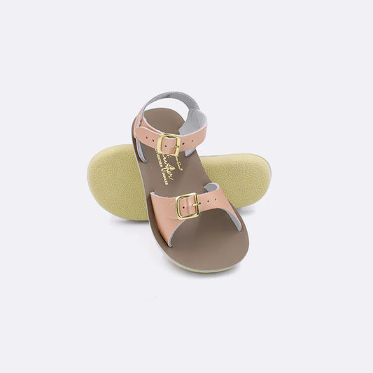 Rose Gold Surfer Sandal