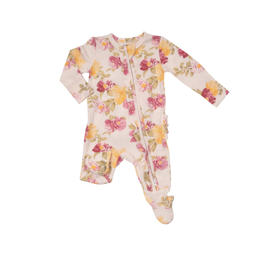 Camellia 2-Way Zipper Footie