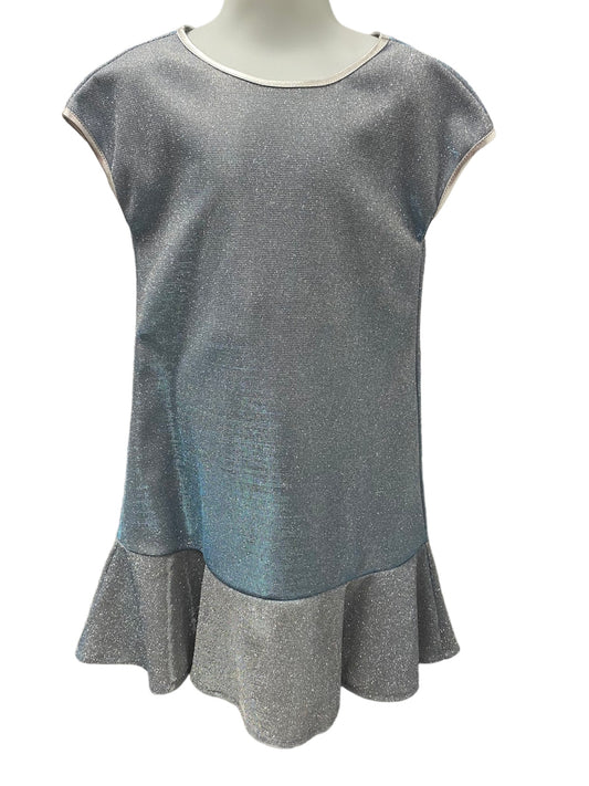 Sky Blue Glitter Dress