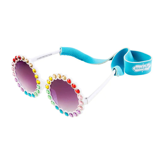 Rainbow Rhinestone Sunglasses