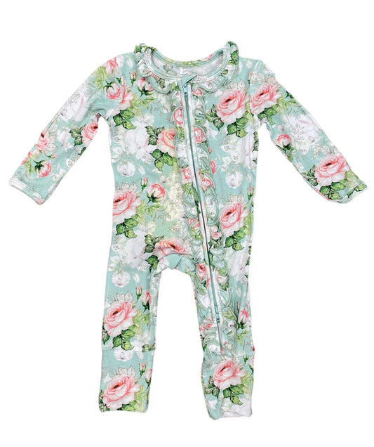 Georgia Rose Zip Footie