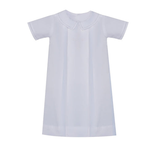 Carson White Boy Baptism Gown