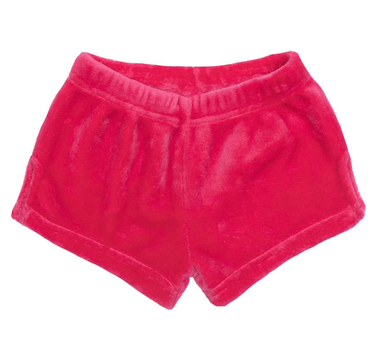 Pink Plush Shorts